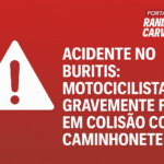 🚨 Acidente no Buritis: Motociclista Fica Gravemente Ferida em Colisão com Caminhonete