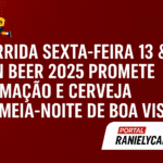 Corrida Sexta-feira 13 & Run Beer 2025 Promete Animação e Cerveja na Meia-Noite de Boa Vista