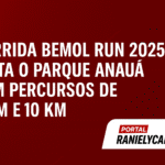 Corrida Bemol Run 2025 Agita o Parque Anauá com Percursos de 5 km e 10 km
