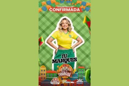 Ju Marques primeira atração confirmada no 27º arraial do thianguá