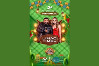Atração nacional do arraial do thianguá confirmada