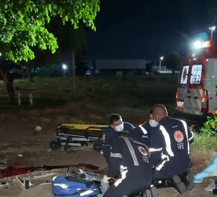 Homem é alvejado no pescoço e tem a vida resgatada por equipes do SAMU Boa Vista