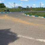 Acidente em Cantá: motociclista perde o controle e fica em estado grave