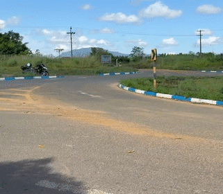 Acidente em Cantá: motociclista perde o controle e fica em estado grave
