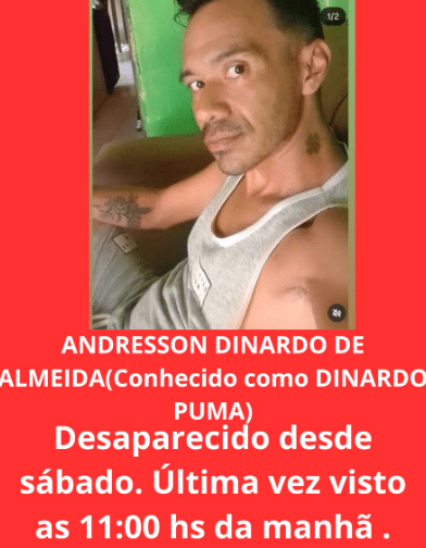 Jovem desaparecido na Cidade Satélite é encontrado morto em fossa.