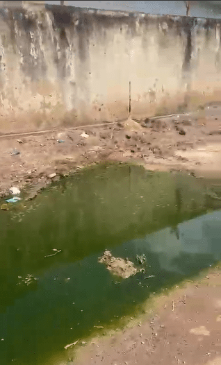 Denúncia de esgoto no bairro Sílvio Leite revolta moradores, que pedem resolução do caso