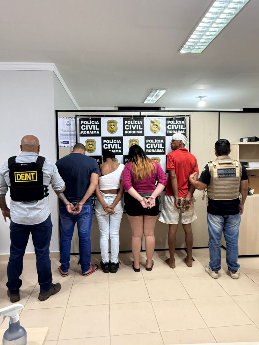 Polícia localiza quatro suspeitos de homicídio em Boa Vista