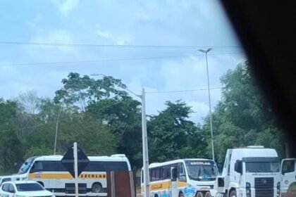 ônibus escolar apreendido em Rorraima