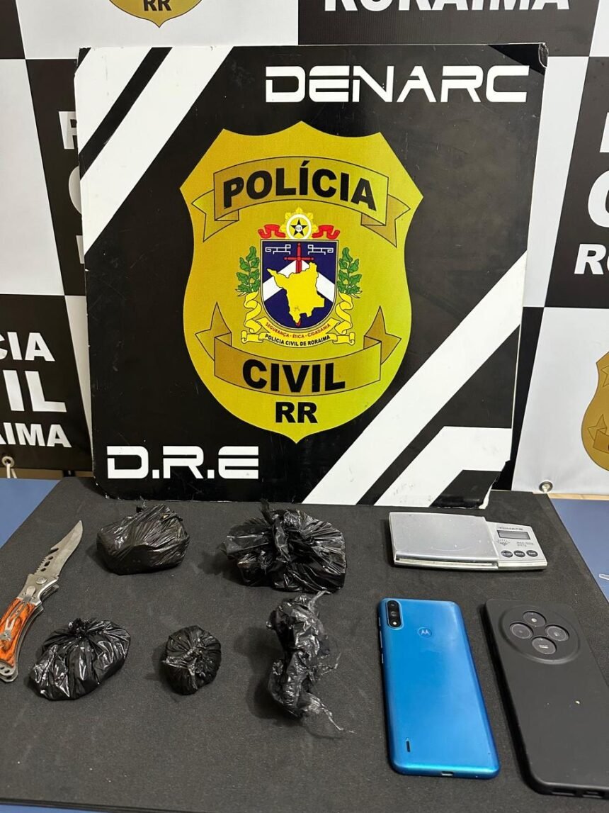 Polícia Civil prende homem suspeito de tráfico