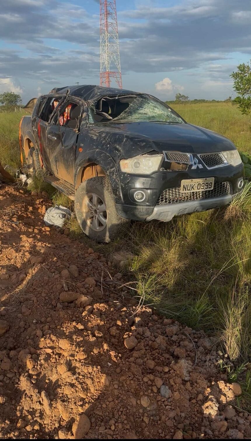 Acidente na RR-205 deixa vítima