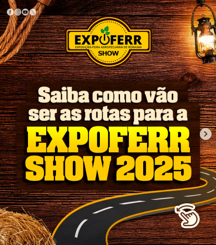 Detran divulga como chegar na Expoferr 2025