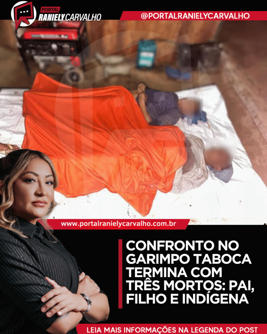 Confronto no garimpo Taboca deixa três mortos