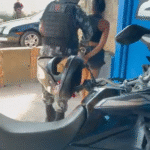 Moto roubada no Nova Canaã. Policial Roney desconfiou de comportamento