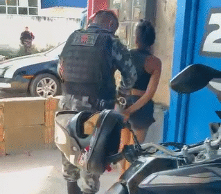 Moto roubada no Nova Canaã. Policial Roney desconfiou de comportamento