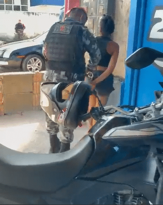 Moto roubada no Nova Canaã. Policial Roney desconfiou de comportamento
