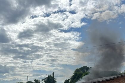 Sargento salva moradores de incêndio em Alto Alegre