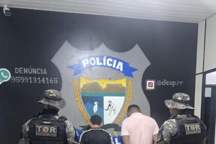 TOR prende dois albergados em Boa Vista