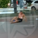 Denúncia no HGR de homem machucado se arrastando