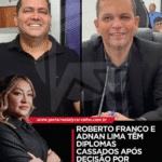 Roberto Franco e Adnan Lima cassados