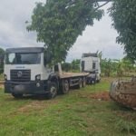 Caminhão recuperado por estelionato pela polícia civil