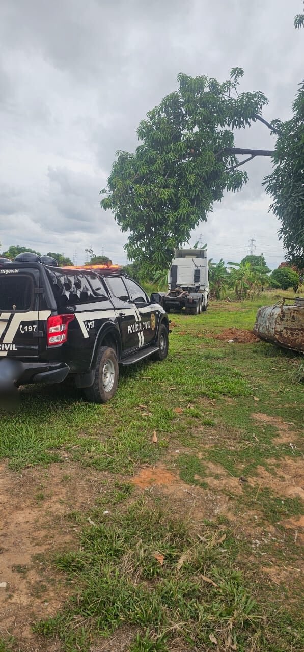 Caminhão recuperado por estelionato