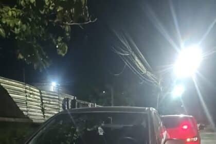 Carro furtado no bairro Mecejana