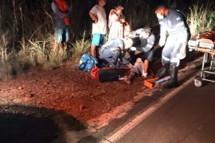 Idoso atropelado próximo ao Ecopark e motorista foge