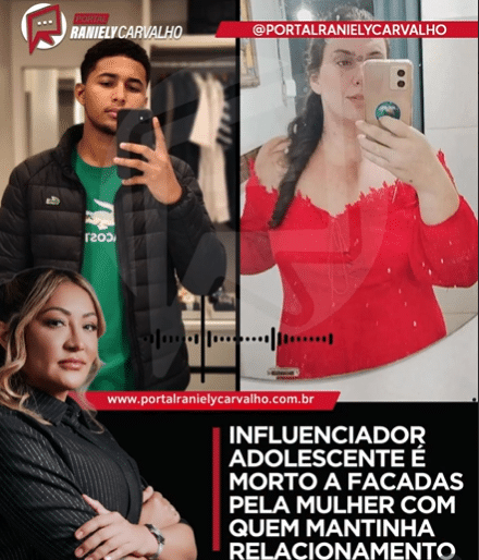 Morte do influenciador Pé de Carrapicho causa comoção em Roraima. Adolescente foi morto após discussão com a namorada em Bonfim.