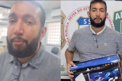 PS5 furtado recuperado em Manaus