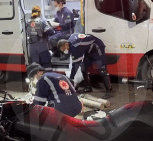 Grave acidente ocorrido na asa branca