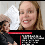 Caixa processa ex-BBB Paulinha Leite por intermediação de loterias
