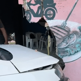 Acidente no bairro Senador Hélio Campos