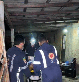 casal baleado no Buritis