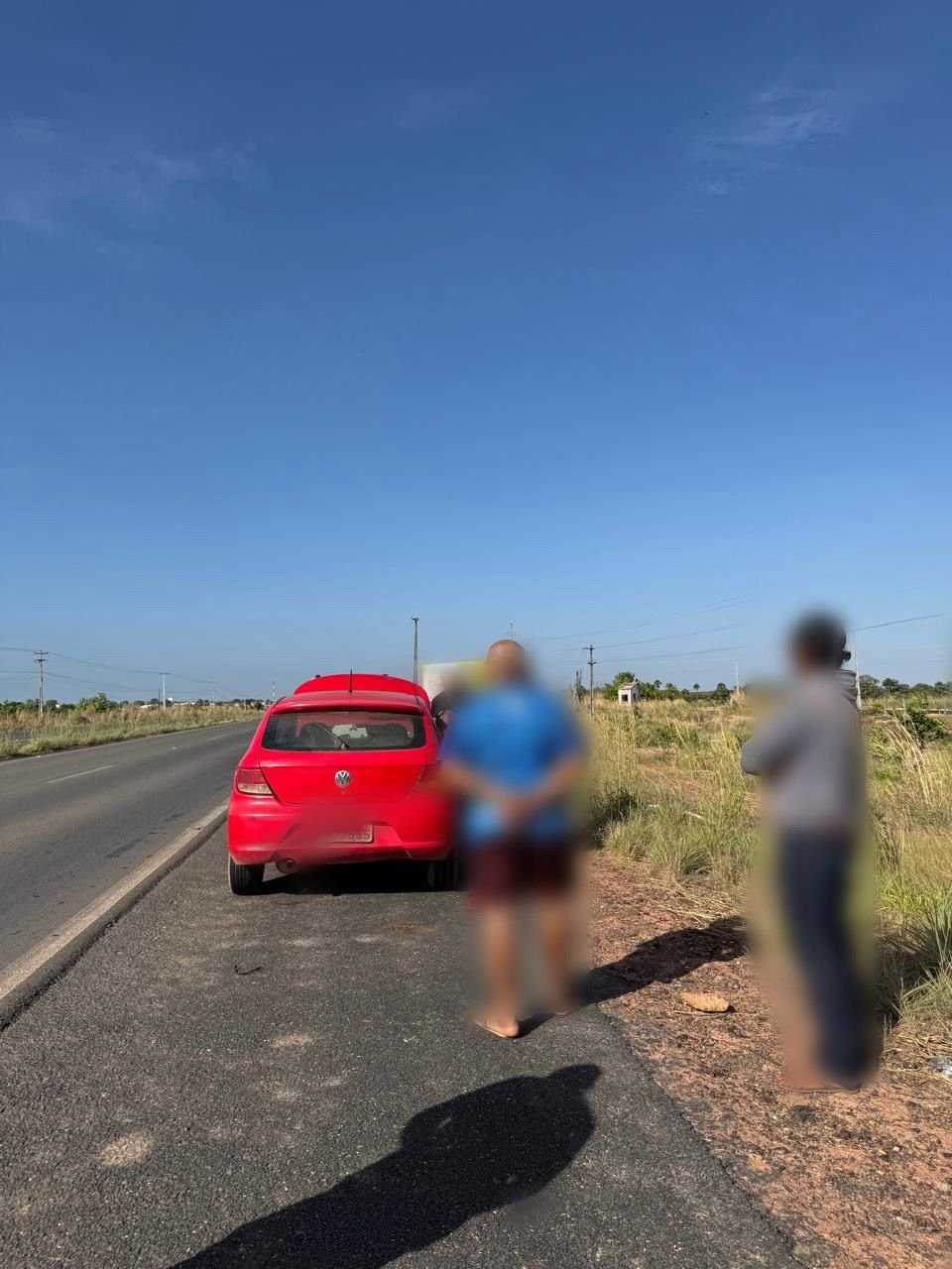 Carro clonado na BR-401 em roraima