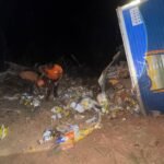 Caminhões do Programa Cesta da Família