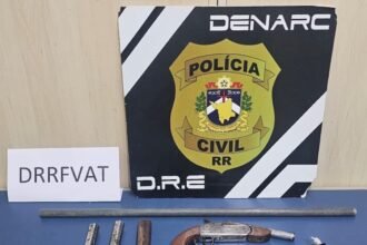 Fábrica clandestina de armas em Boa Vista é desativada pela polícia