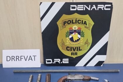 Fábrica clandestina de armas em Boa Vista é desativada pela polícia