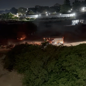 foto do caso da Mulher cai da Ponte dos Macuxi