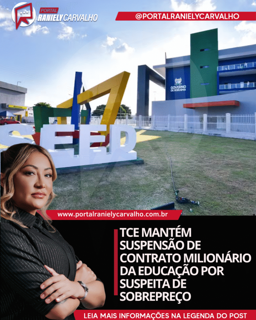 TCE-RR suspende contrato da Educação