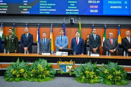abertura do ano parlamentar em Roraima