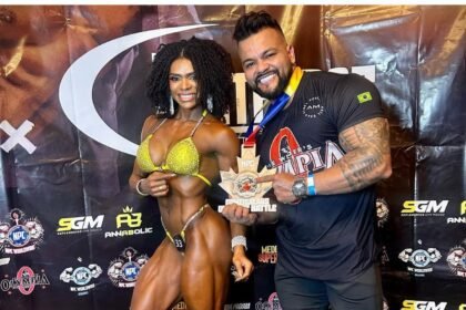 Preparação de Raeli Dias no Arnold Ohio