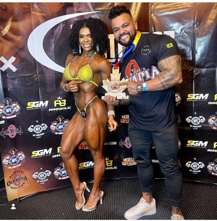 Preparação de Raeli Dias no Arnold Ohio