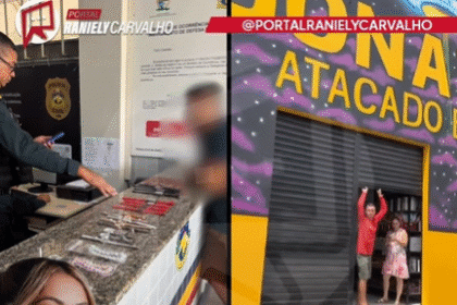 furto em loja no Santa Tereza termina com duas presas