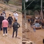 Nikolas é criticado por bloquear rua alagada