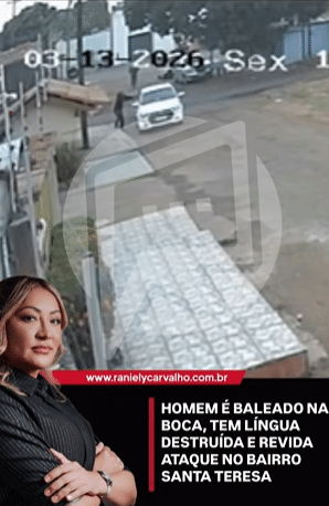 Homem baleado no Santa Teresa