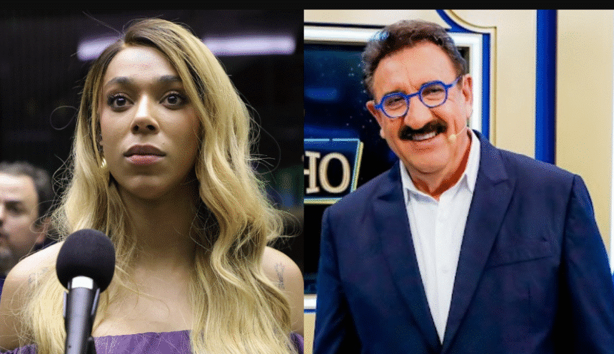 Ratinho e Erika Hilton