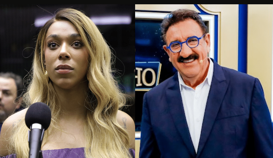 Ratinho e Erika Hilton