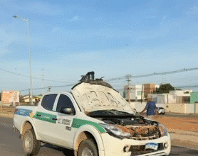 Atropelamento na rr-205