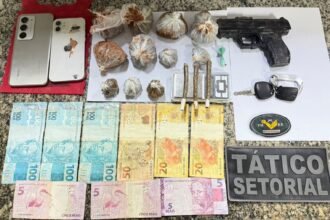 perseguição policial em Boa Vista