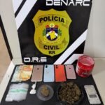 preso pela terceira vez por tráfico de drogas em Boa Vista